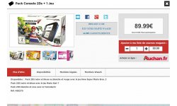 2DS Bon Plan Auchan