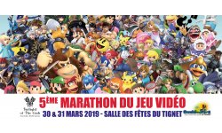 Affiche 5e Marathon du jeu vidéo