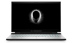 Alienware m17 R4 White with Tobii Front 2
