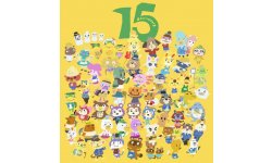Animal Crossing 15 ans artwork anniversaire