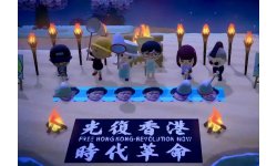 Animal Crossing New Horizons protest hong kong