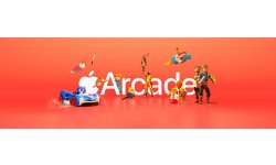 Apple Arcade head logo banner