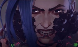 Arcane League of Legends head