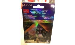 Assassin Creed Origins Gold Edition GiftCard 08 06 2017