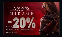 Assassin's Creed publicité Black Friday 24 11 2023