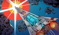 Asteroids Recharged 26 11 2021 key art