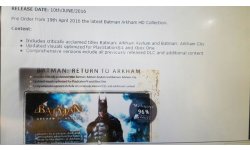 Batman Arkham HD Collection