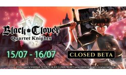 Black Clover Quartet Knights bêta fermée 18 06 2018