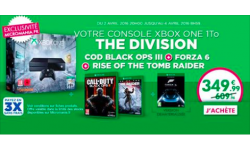 Bon plan Xbox One 3 avril