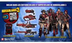 Borderlands 3 pack cosmétique rétro 25 07 2019