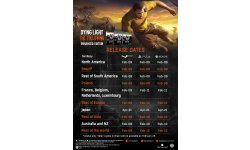 Calendrier Dying Light