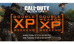 call of duty black ops III bo3 double xp weapon week end