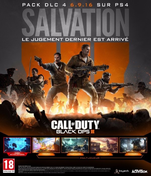 Call of Duty Black Ops III Salvation DLC OK