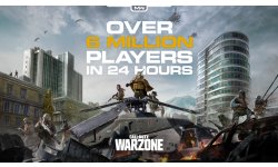 Call of Duty Warzone Chiffres 6 millions