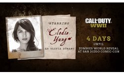 Call of Duty WWII Elodie Yung
