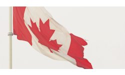 canada sad close ferme triste drapeau flag