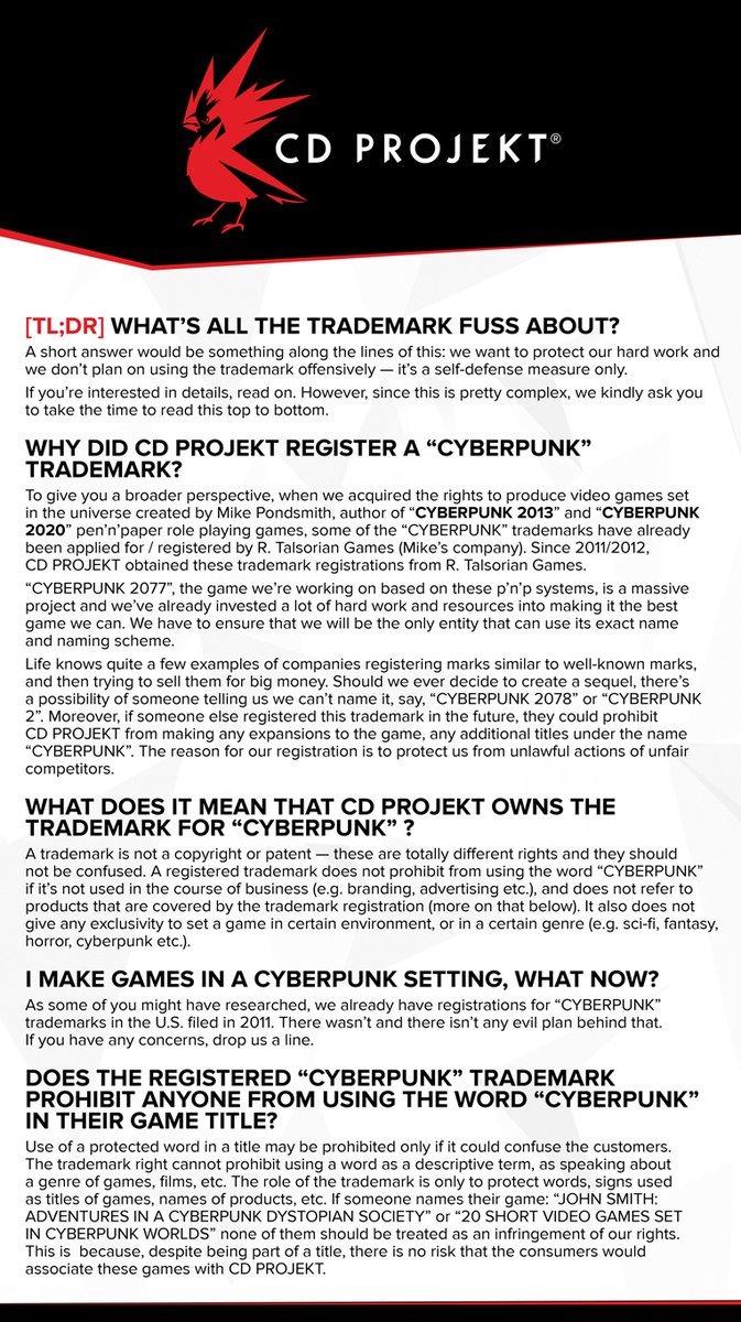 CD Projekt Cyberpunk