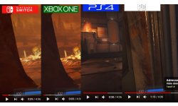 comparaison Doom Switch PS4 Xbox One PC