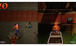 Crash Bandicoot comparaison