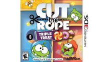 Cut The Rope Triple Treat cover boxart jaquette 3ds