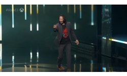 Cyberpunk 2077 Keanu Reeves On Stage Microsoft Xbox E3 2019