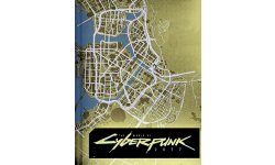 Cyberpunk 2077 Night City Ville Map Carte