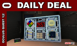 Daily Deal Oculus Quest 2021 08.17 Keep Talking and Nobody Explodes