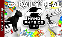 Daily Deal Oculus Quest 2021.09.04 Hand Physics Lab