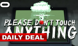 Daily Deal Oculus Quest 2021.10.18 Please don't touch anything