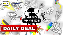 Daily Deal Oculus Quest 2021.11.13 Hand Physics Lab