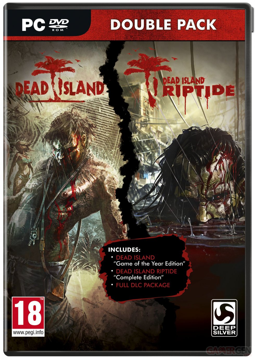 Dead Island Double Pack PC jaquette 16.05.2014