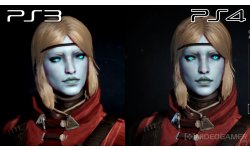 destiny comparaison video ps3 ps4