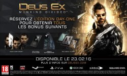 Deux Ex Mankind Divided bonus de pre?commande