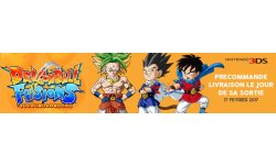 dragon ball fusions 3DS deal rush on game bannière
