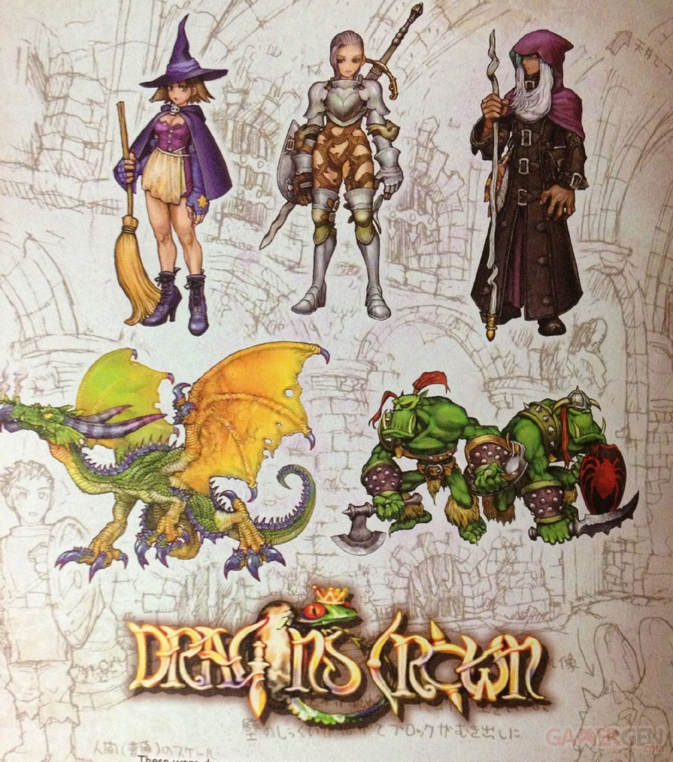 Dragon\'s Crown concept Dreamcast 1