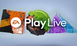 EA Play Live logo Electronic Arts head