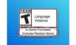 ESRB in game purchases include random items