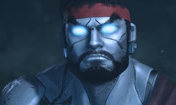 Exoprimal Street Fighter head