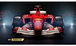 F1 2017 reveal 2004 Ferrari F2004