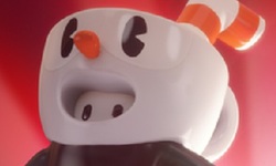 Fall Guys Cuphead