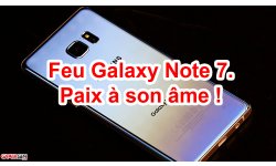 Feu Galaxy Note 7
