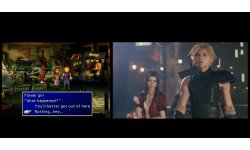 Final Fantasy VII Remake head comparaison