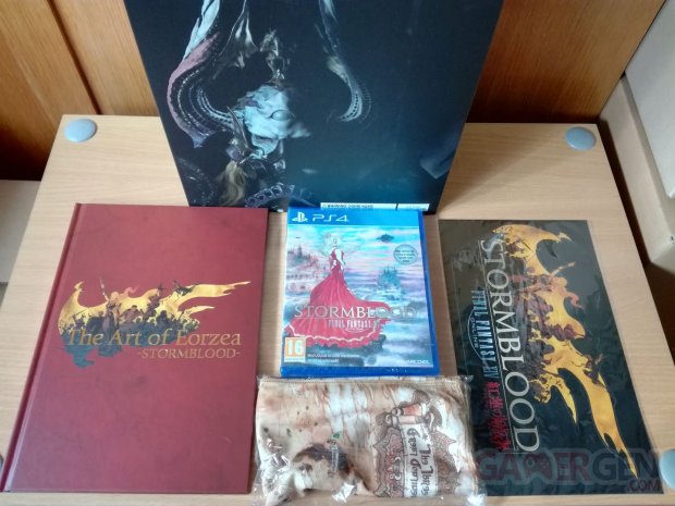 Final Fantasy XIV 14 Stormblood collector unboxing deballage 09 20 06 2017