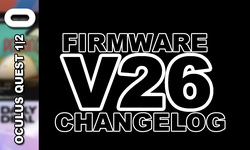 Firmware V26 Changelog