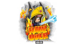 flame over