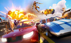Fortnite Joyride Folle Virée voitures véhicules key art
