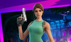 Fortnite Lara Croft Tomb Raider Mode créatif head