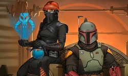 Fortnite Le Livre de Boba Fett collaboration art
