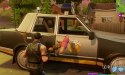 Fortnite Voiture police