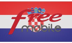 Free Mobile itinérance roaming Croatie